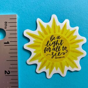 10/$10 Christian God Aesthetic Vinyl Sticker -Waterproof Water Bottle Laptop